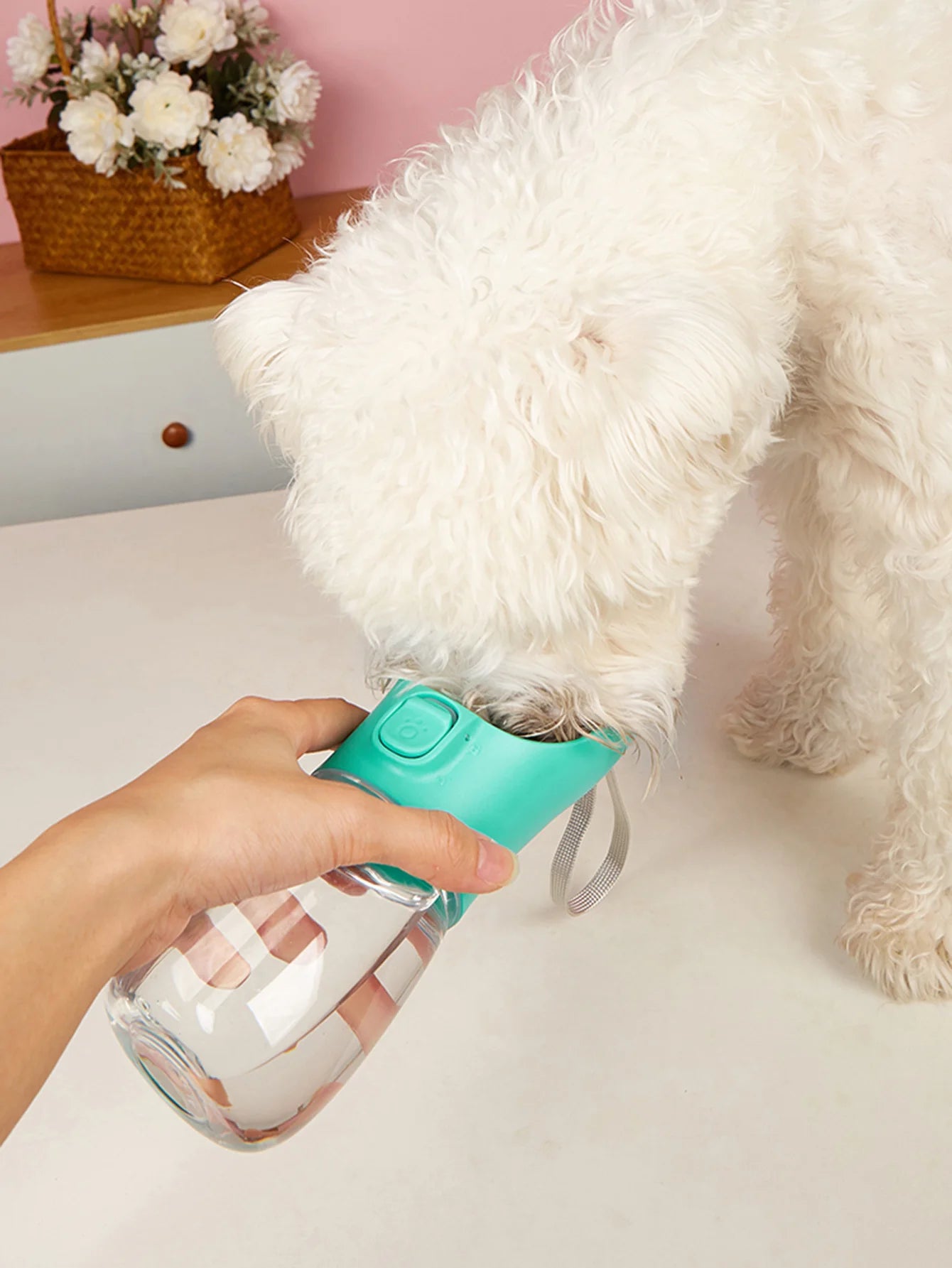 Pet Portable Big Dog Water Bottle for Small Large Dogs Outdoor Hiking Leakproof Puppy Drinking Bowls Golden Retriever Supplies