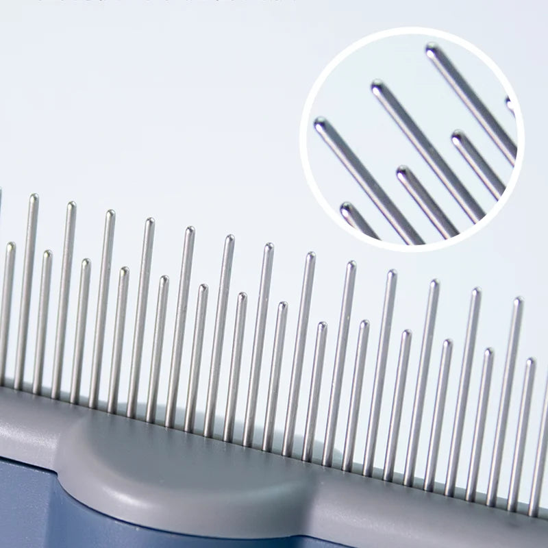 Pet Grooming Massage Brush – Professional Hair Removal Comb for Dogs & Cats