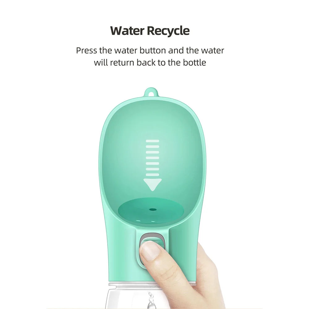 Pet Portable Big Dog Water Bottle for Small Large Dogs Outdoor Hiking Leakproof Puppy Drinking Bowls Golden Retriever Supplies