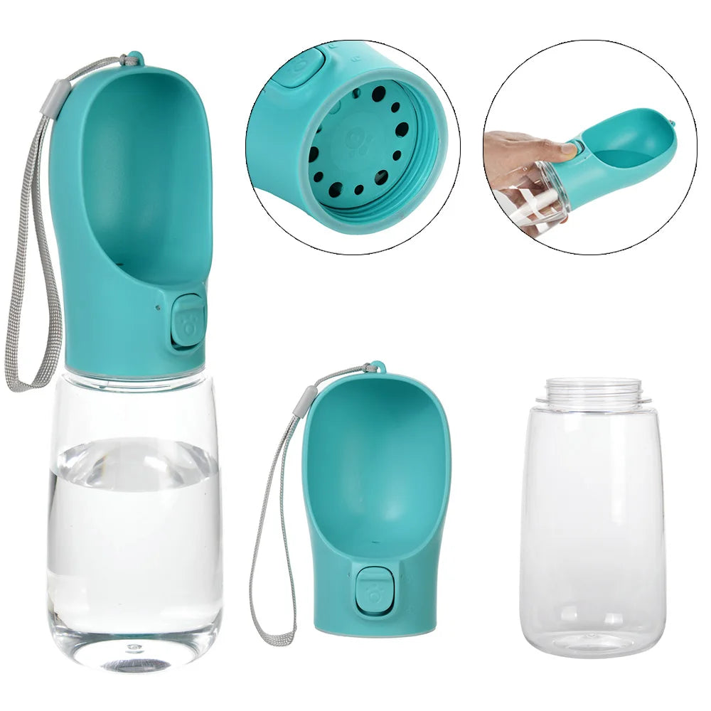 Pet Portable Big Dog Water Bottle for Small Large Dogs Outdoor Hiking Leakproof Puppy Drinking Bowls Golden Retriever Supplies