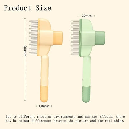 Pet Grooming Massage Brush – Professional Hair Removal Comb for Dogs & Cats