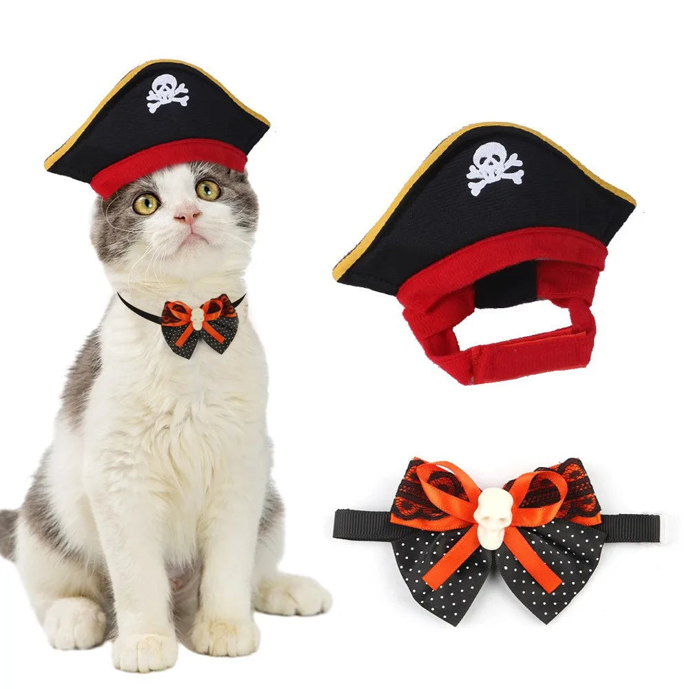 Halloween combo for cats and small dogs(Adjustable)
