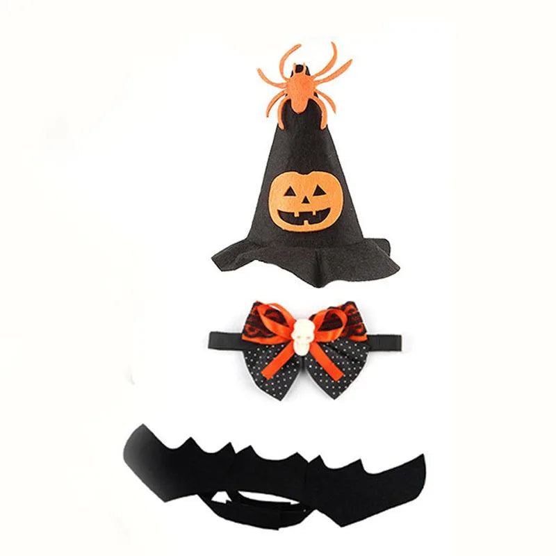 Halloween combo for cats and small dogs(Adjustable)