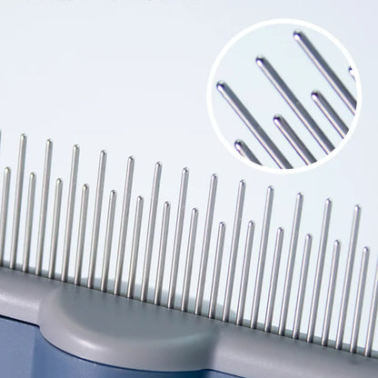 Pet Grooming Massage Brush – Professional Hair Removal Comb for Dogs & Cats