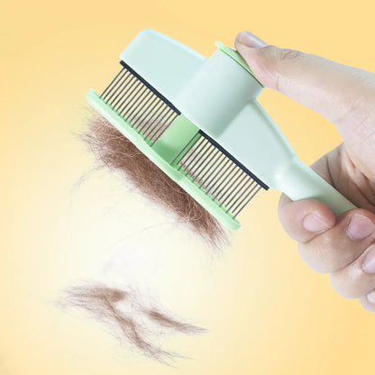 Pet Grooming Massage Brush – Professional Hair Removal Comb for Dogs & Cats
